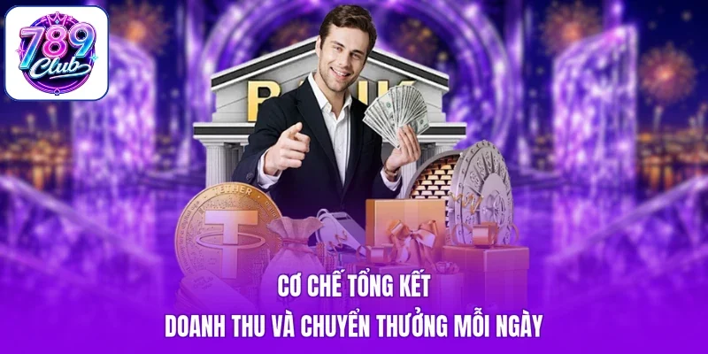 Cơ chế tổng kết doanh thu và chuyển thưởng mỗi ngày
