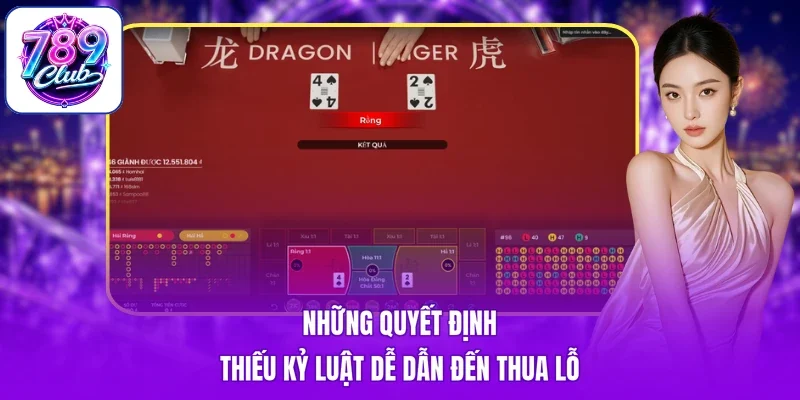 Những quyết định thiếu kỷ luật dễ dẫn đến thua lỗ