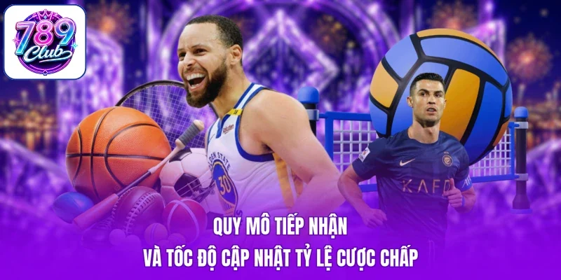 Quy mô tiếp nhận và tốc độ cập nhật tỷ lệ cược chấp