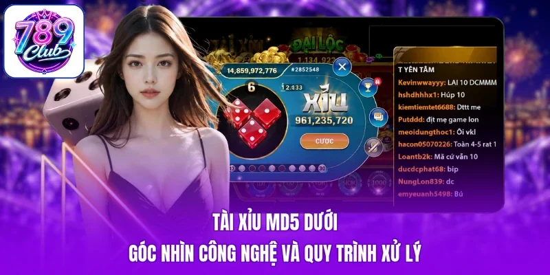 Tài xỉu MD5 dưới góc nhìn công nghệ và quy trình xử lý